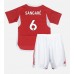 Nottingham Forest Ibrahim Sangare #6 Dětské Oblečení Domácí Dres 2023-24 Krátkým Rukávem (+ trenýrky)